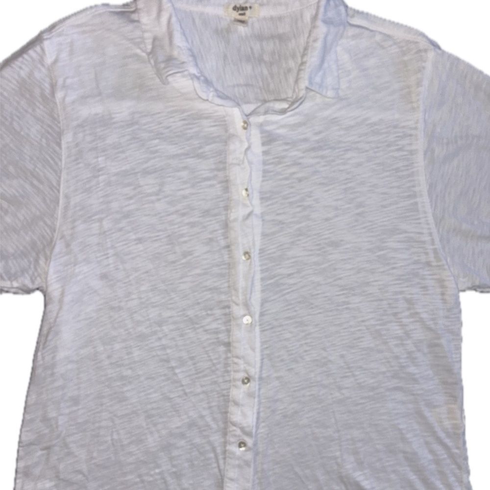 Dylan Roll Sleeve Button Down Top - image 2